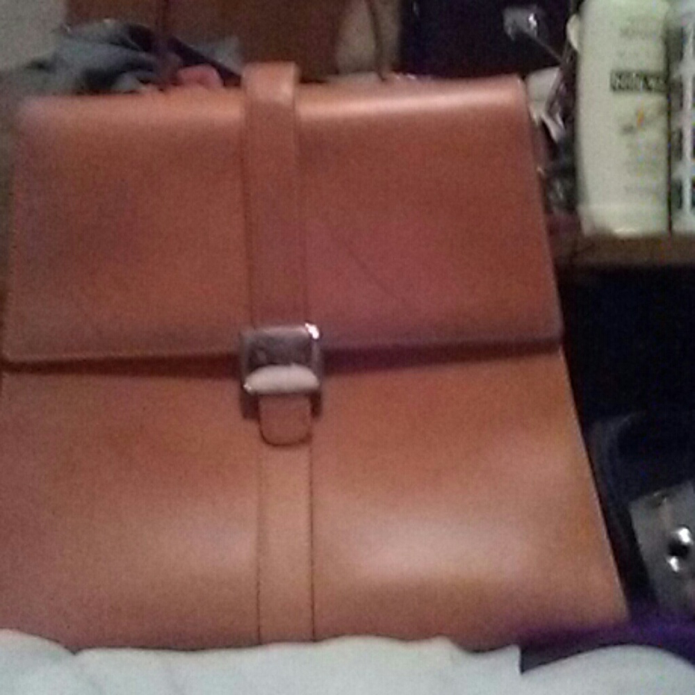 Tiffany and co leather purse